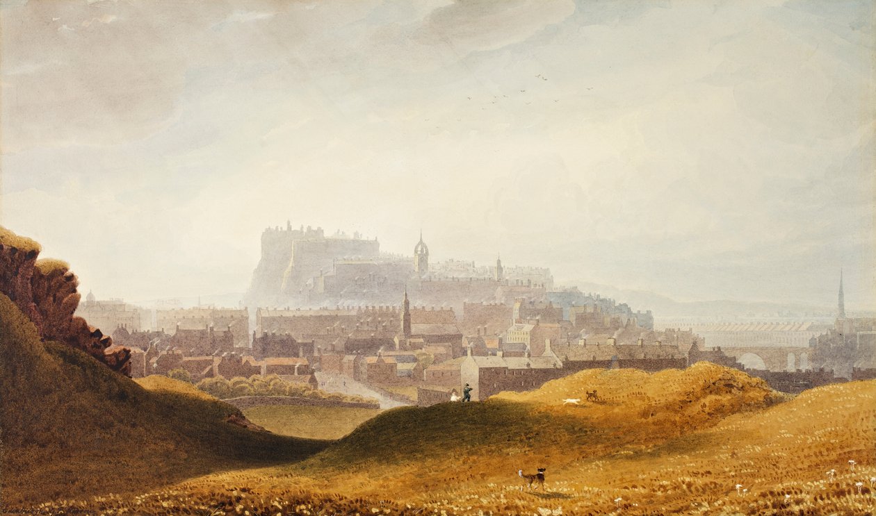 Edinburgh, c.1830 by George Fennel Robson