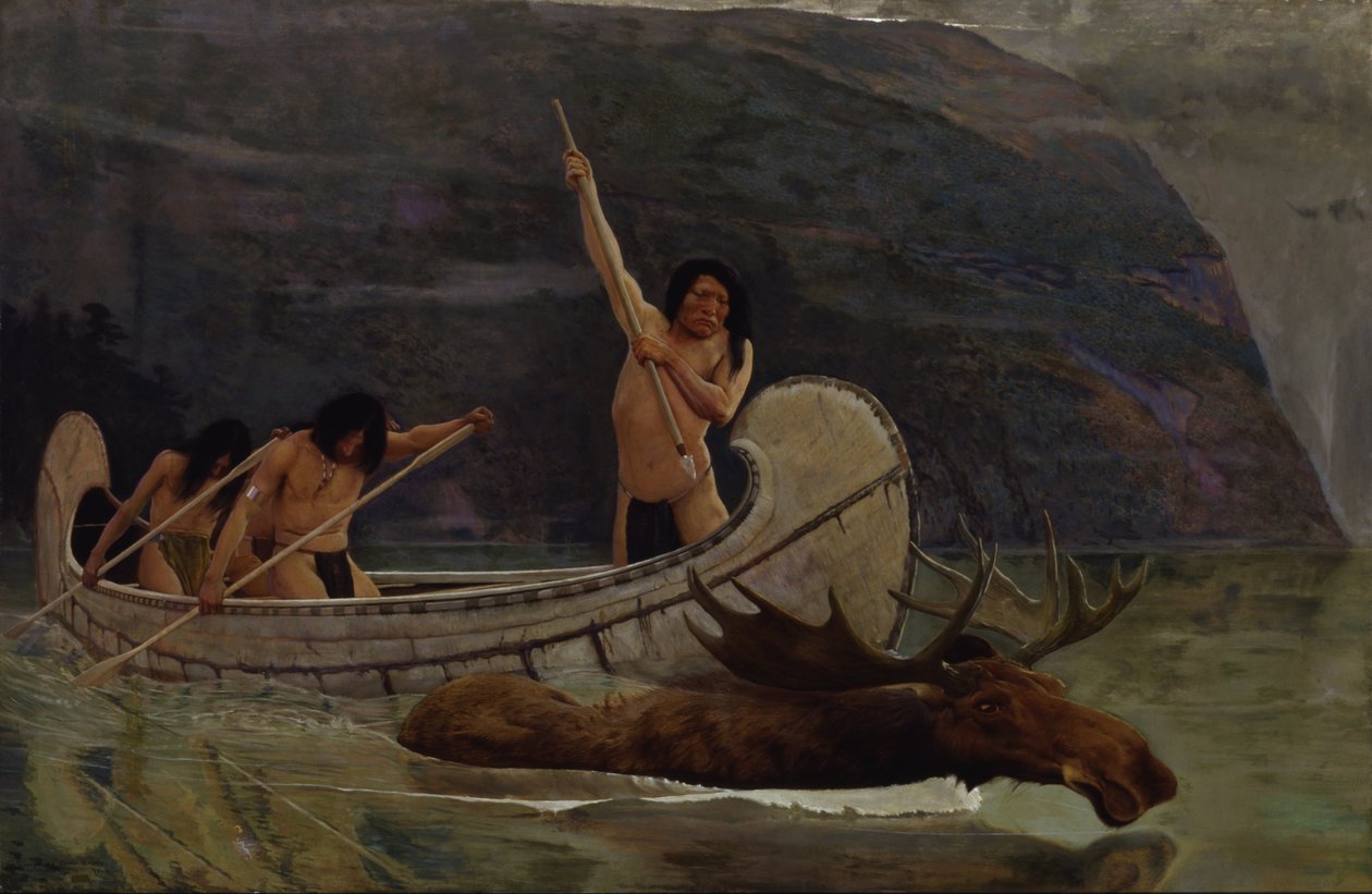 The Moose Chase by George Forest de Brush