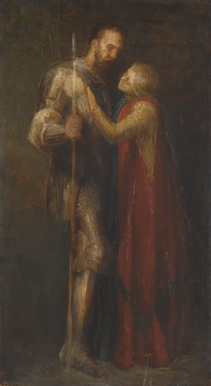 Knight and Maiden by George Frederick Watts