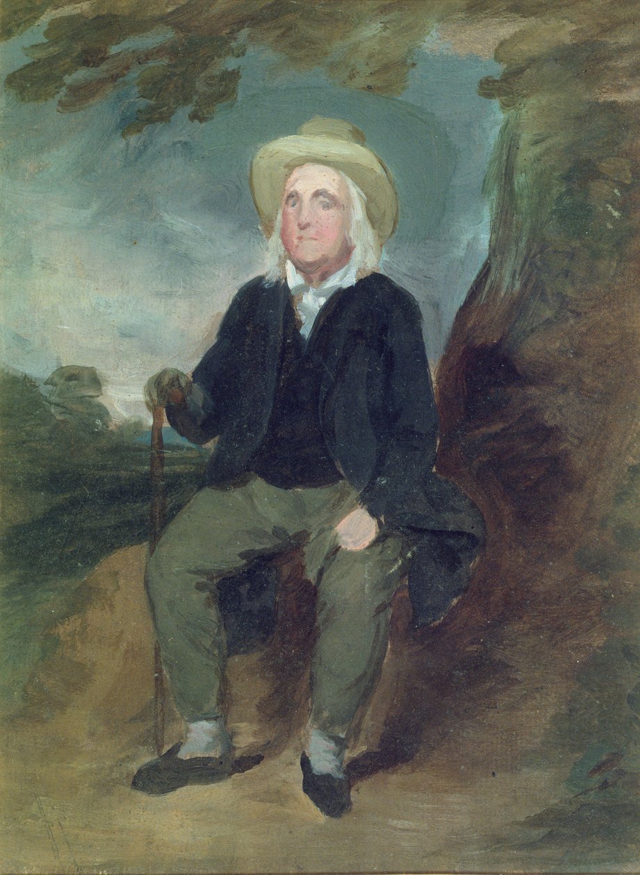 Jeremy Bentham in an Imaginary Landscape, 1835 by George Frederick Watts