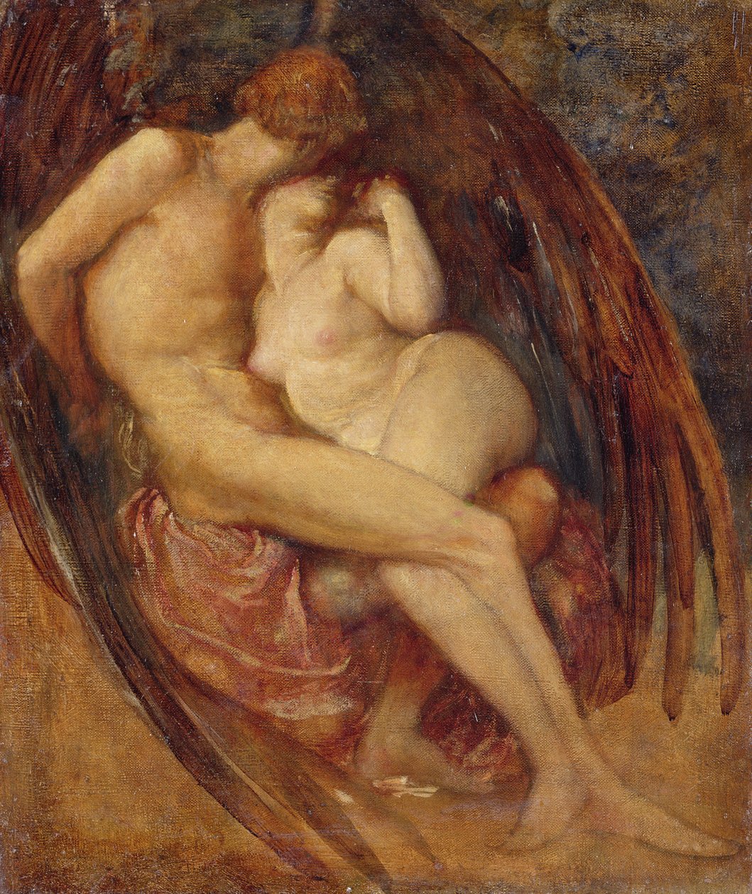 Satan and Sin by George Frederick Watts