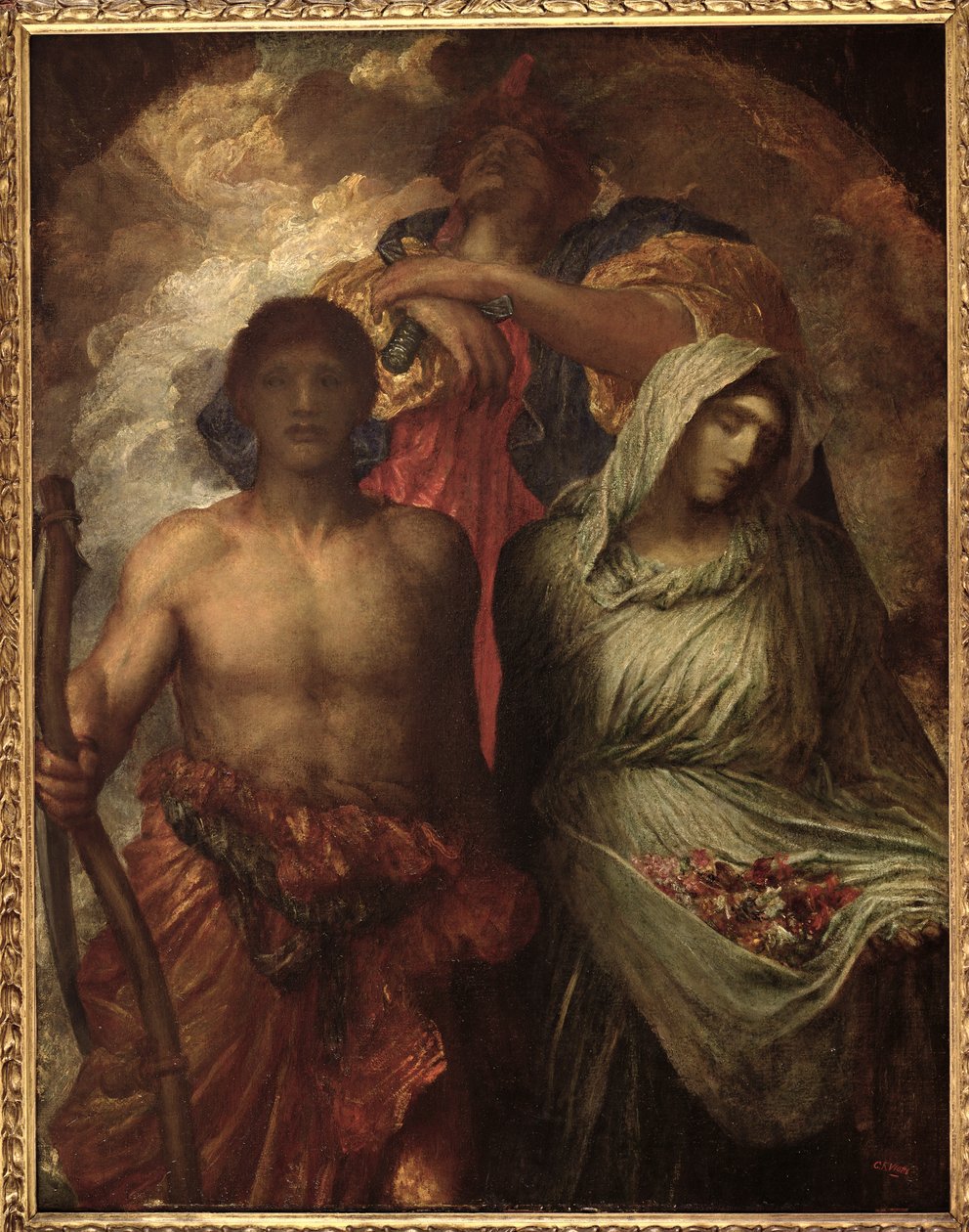 Time, Death and Judgement, c.1895 by George Frederick Watts