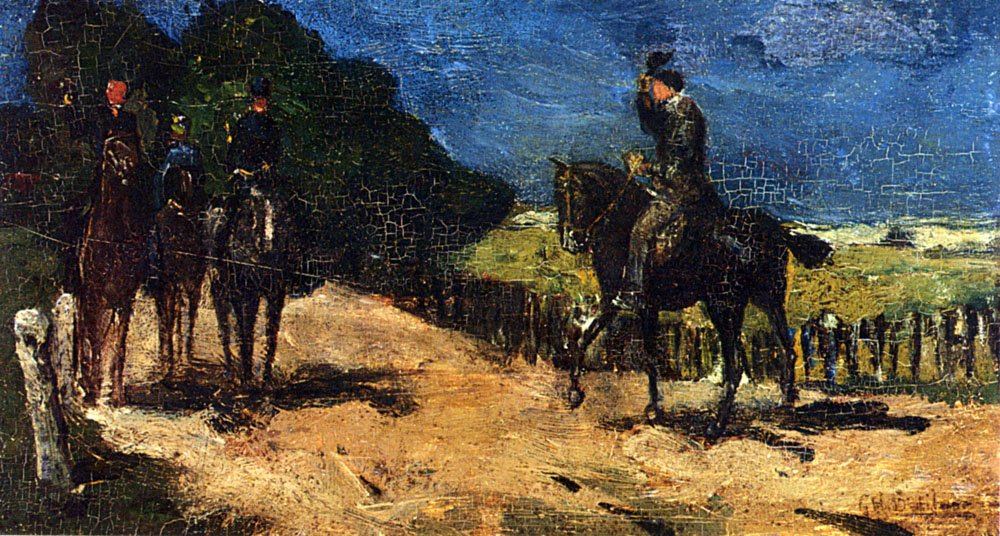 Out Riding by George Hendrik Breitner