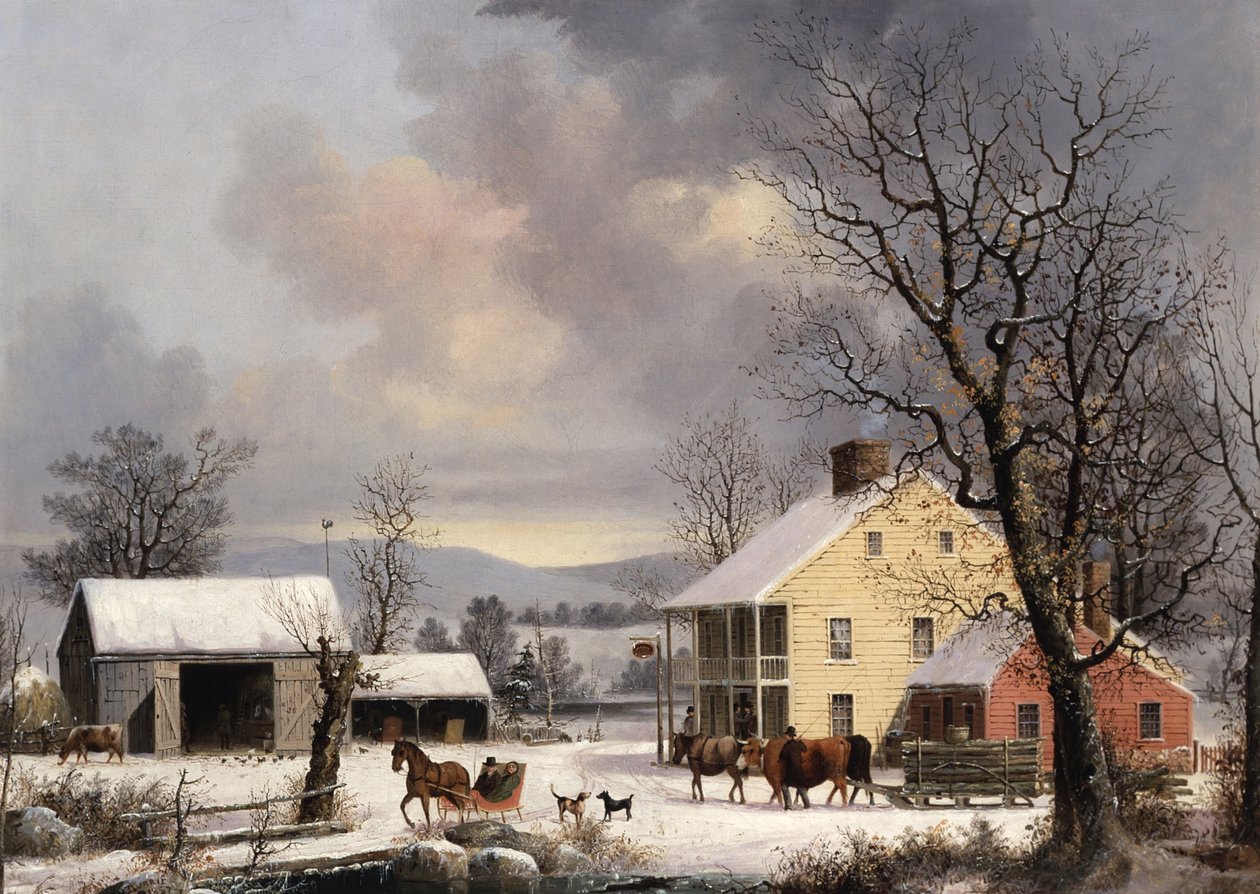 Winter in the Country by George Henry Durrie