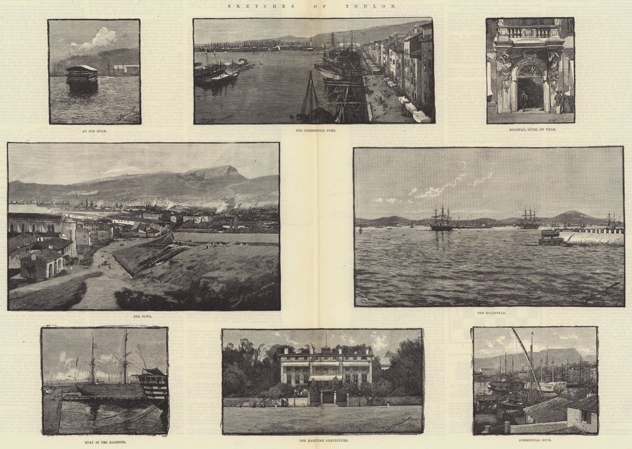 Sketches of Toulon by George L. Seymour