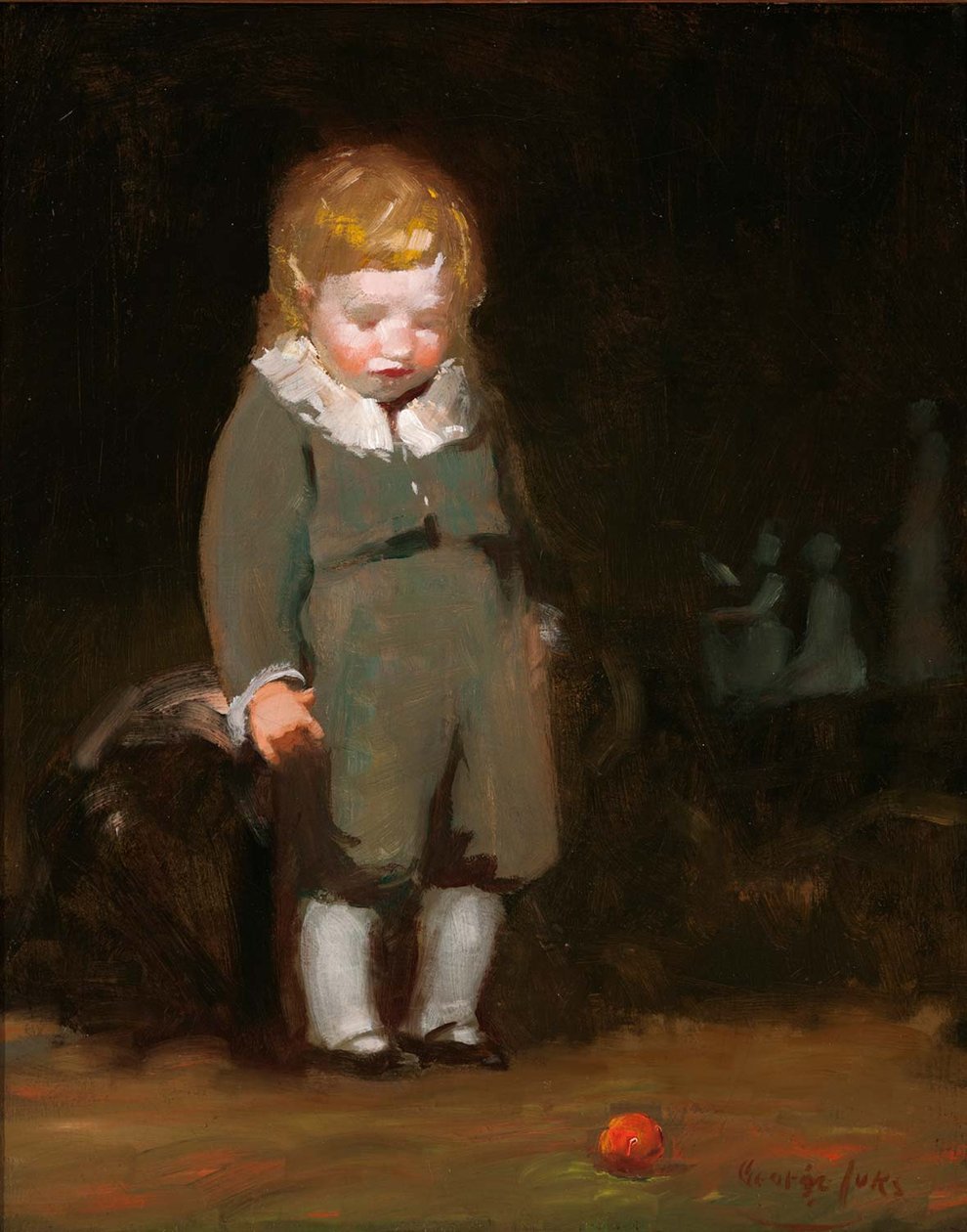 Child in Grey by George Luks