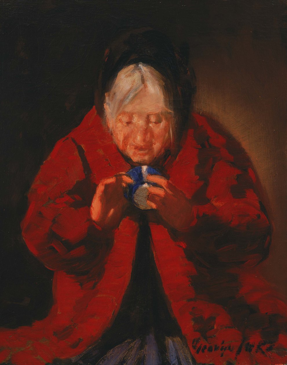 Telling Fortunes by George Luks