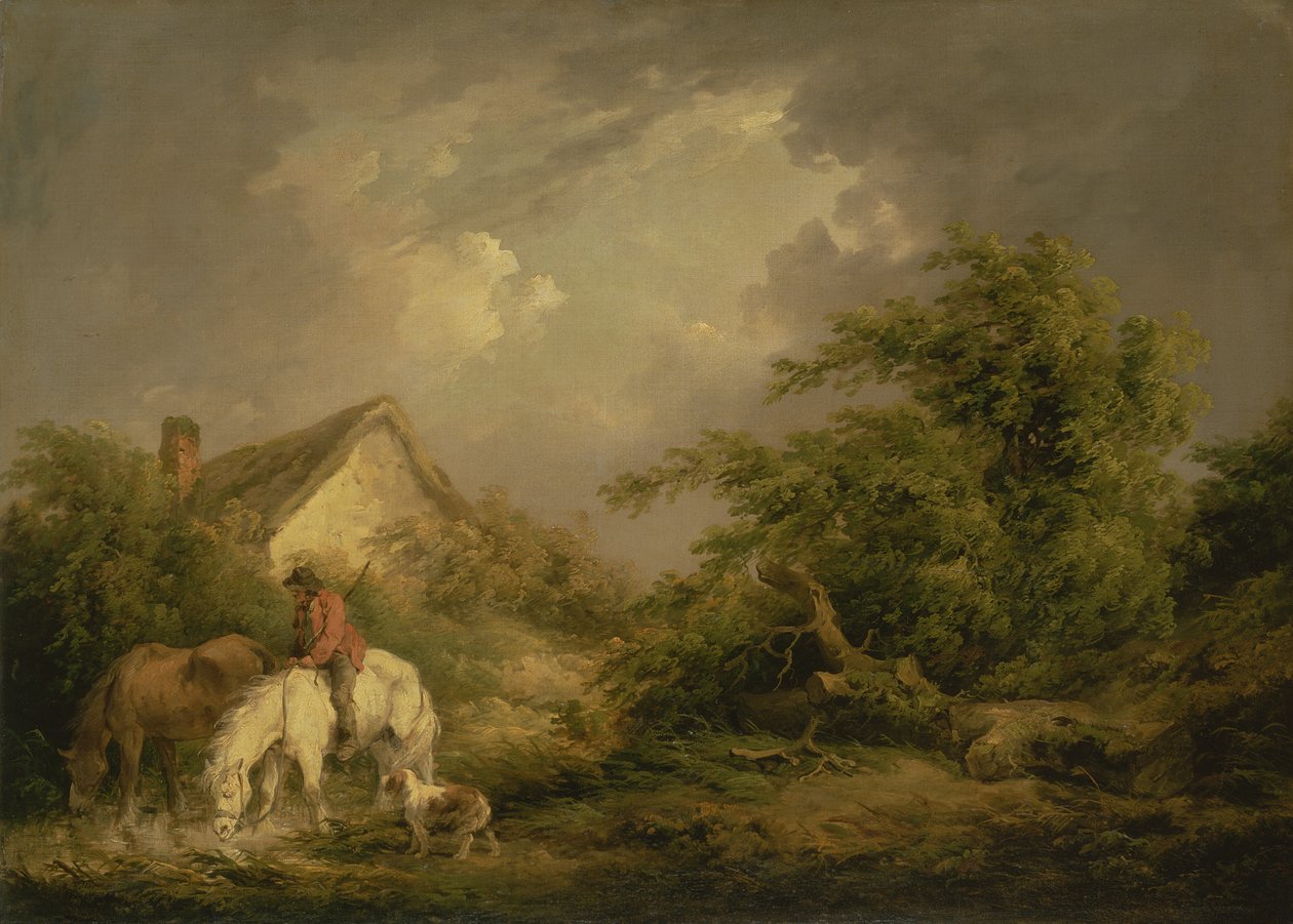 The Approaching Storm by George Morland