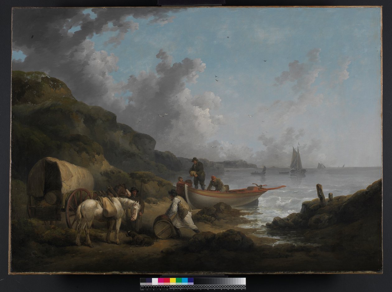 The Smugglers by George Morland