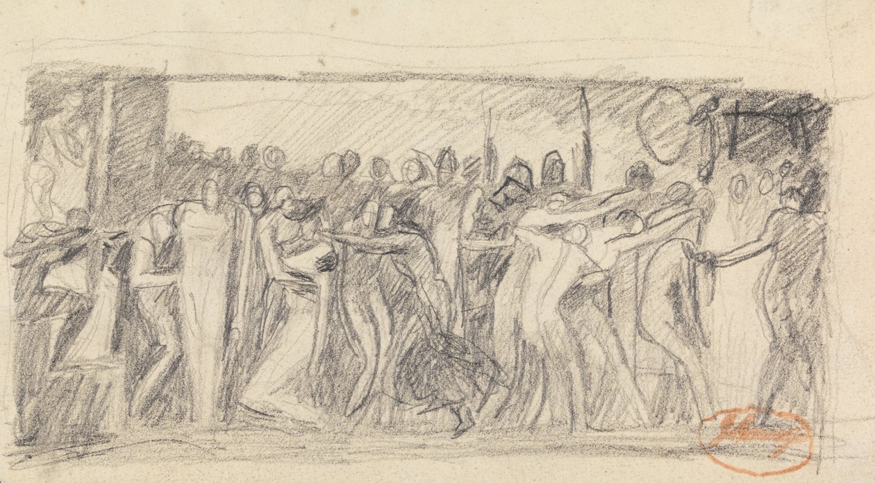 Figure Composition Study 24 by George Romney