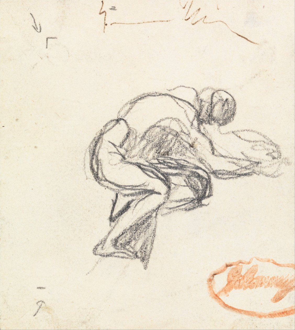 Figure Study 3 by George Romney
