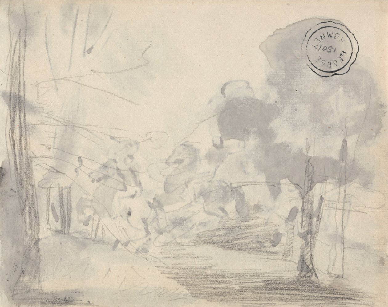Glade of Trees by George Romney