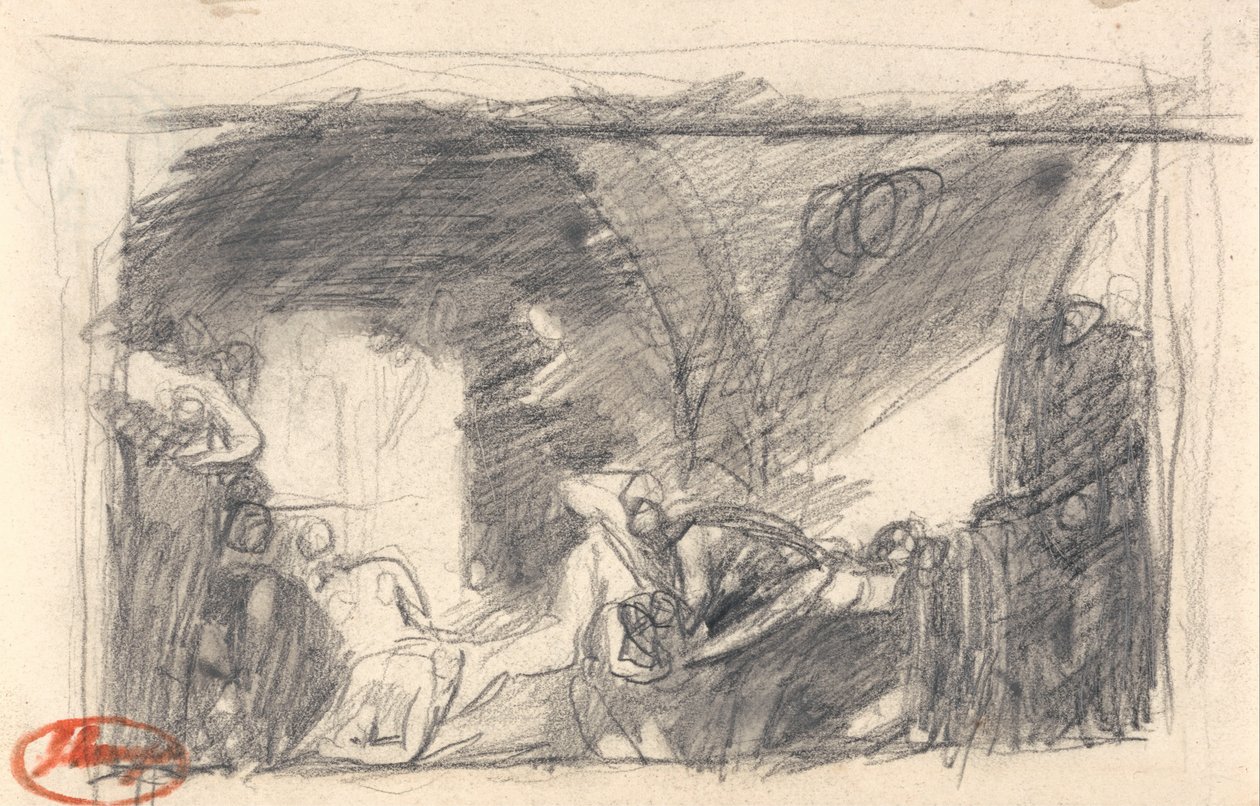 Howard Visiting a Prison by George Romney