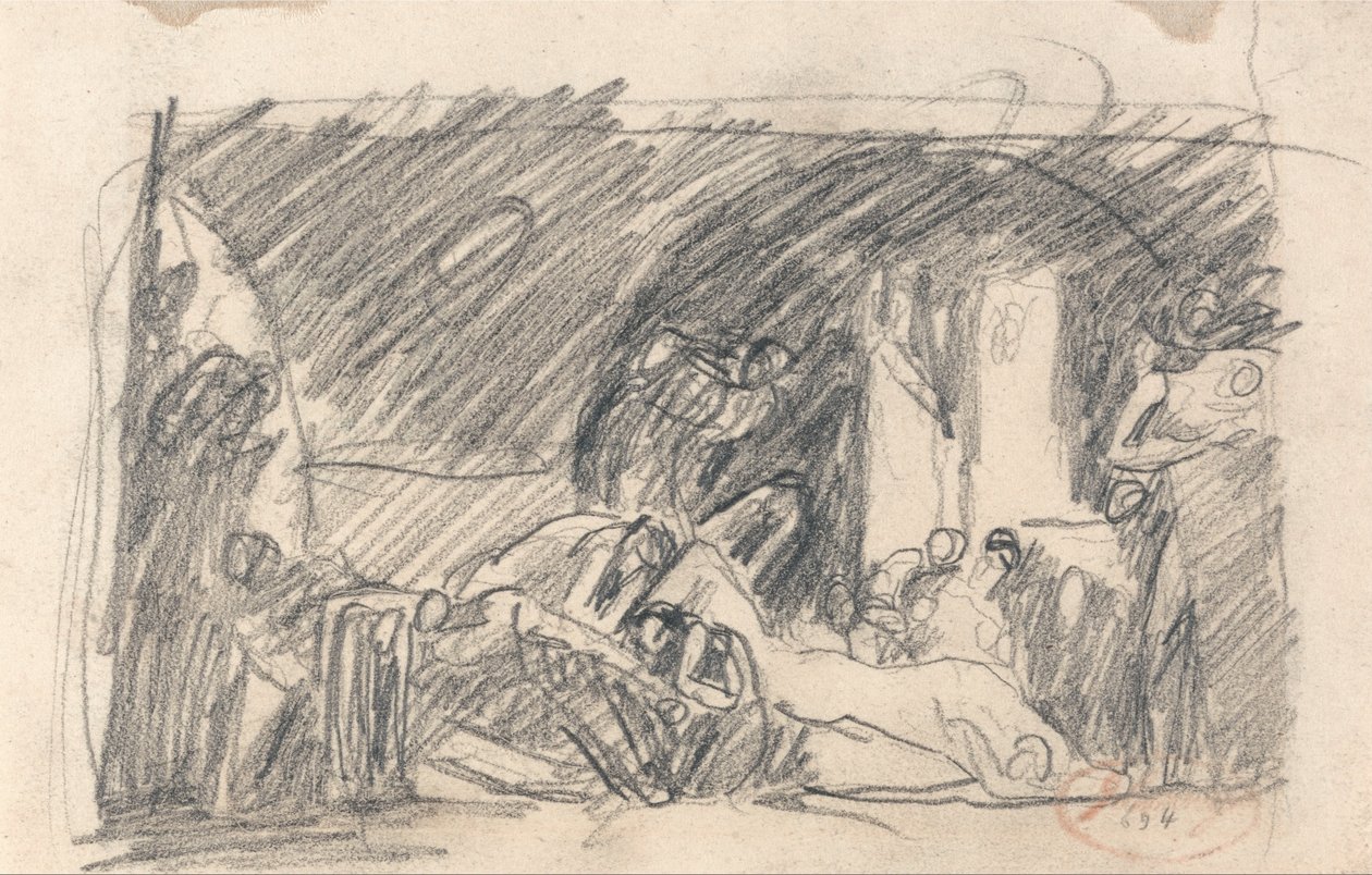 Howard Visiting a Prison by George Romney