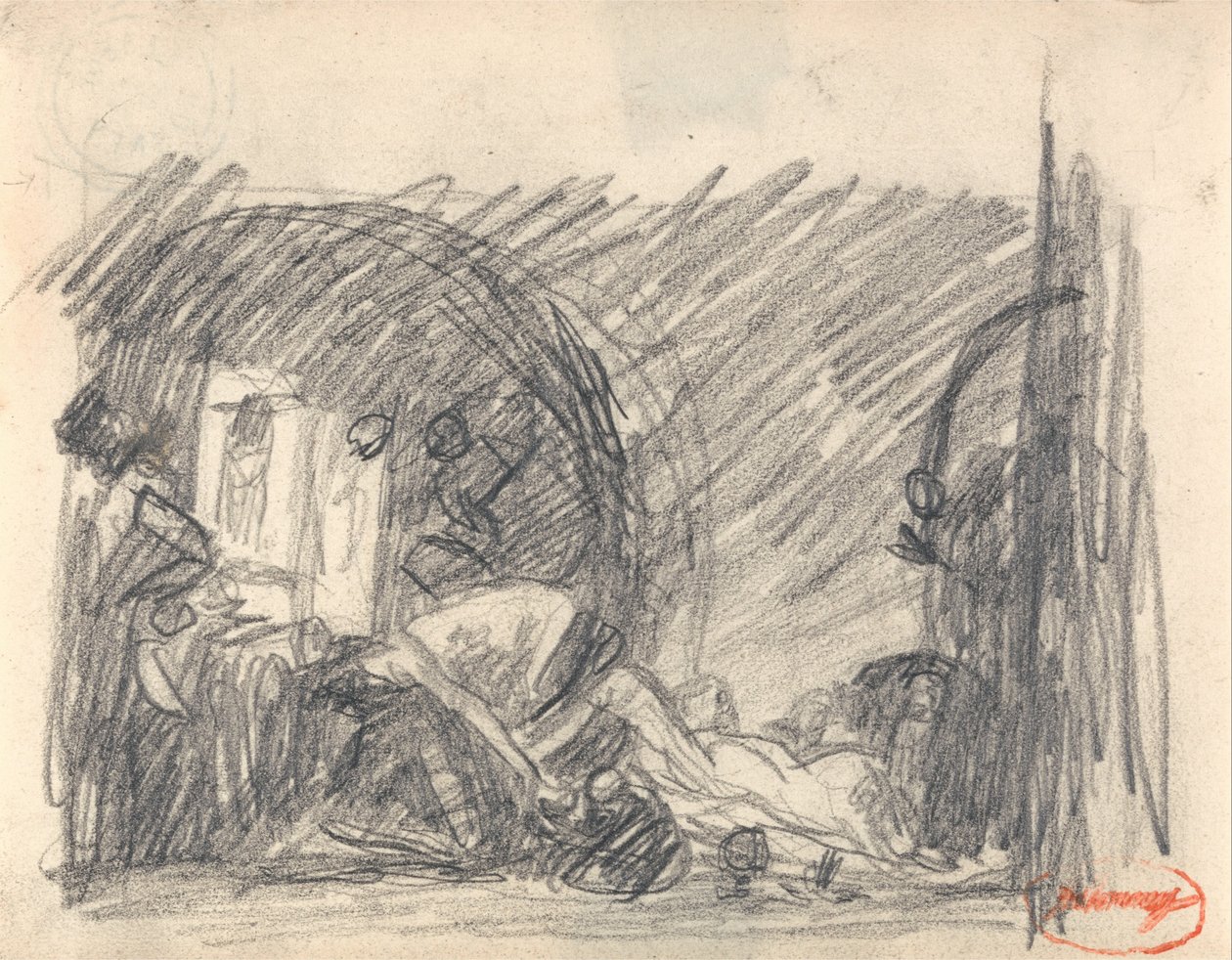 Howard Visiting a Prison by George Romney