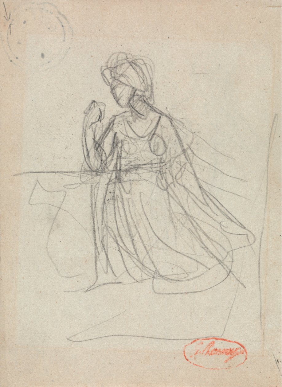 Kneeling Woman by George Romney
