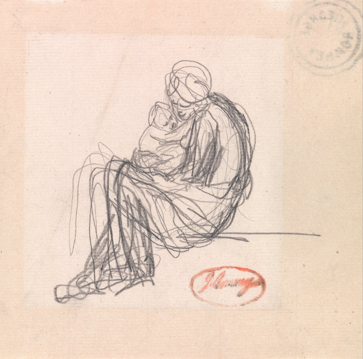 Mother and Child by George Romney