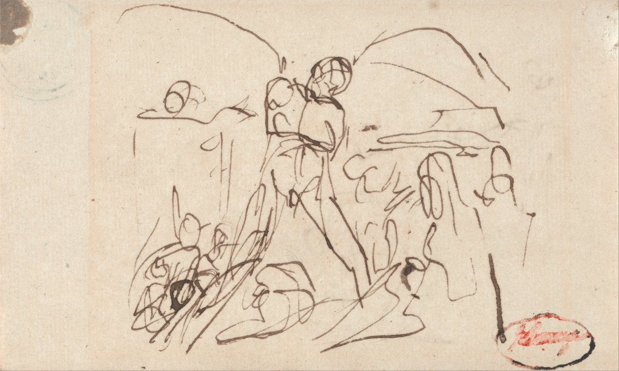 Prison Scene by George Romney