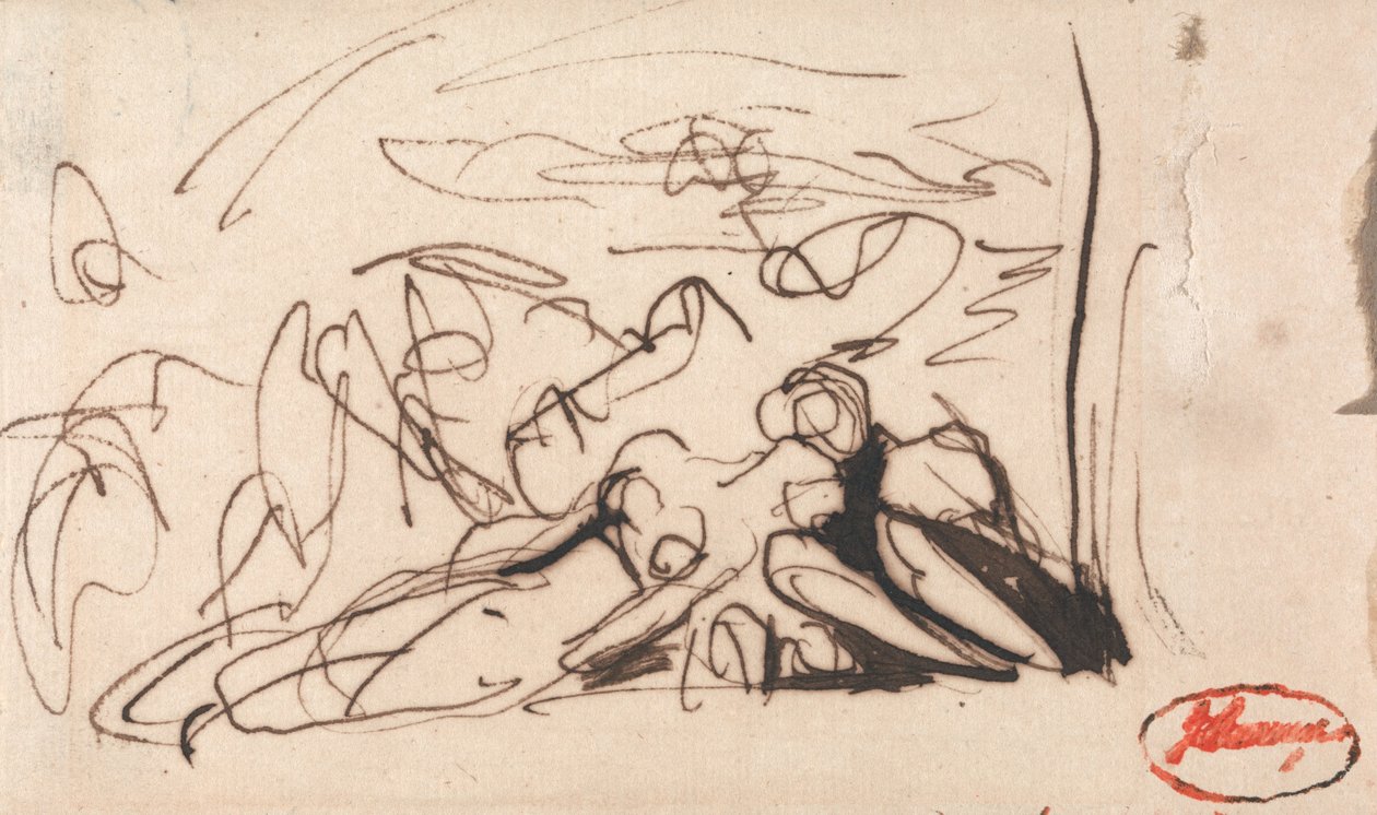 Prison Scene by George Romney