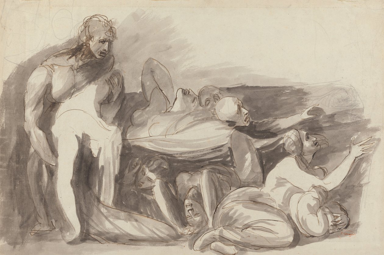 Prison Scene by George Romney