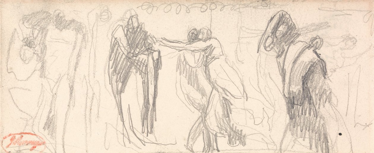 Rape Scene - Hell by George Romney