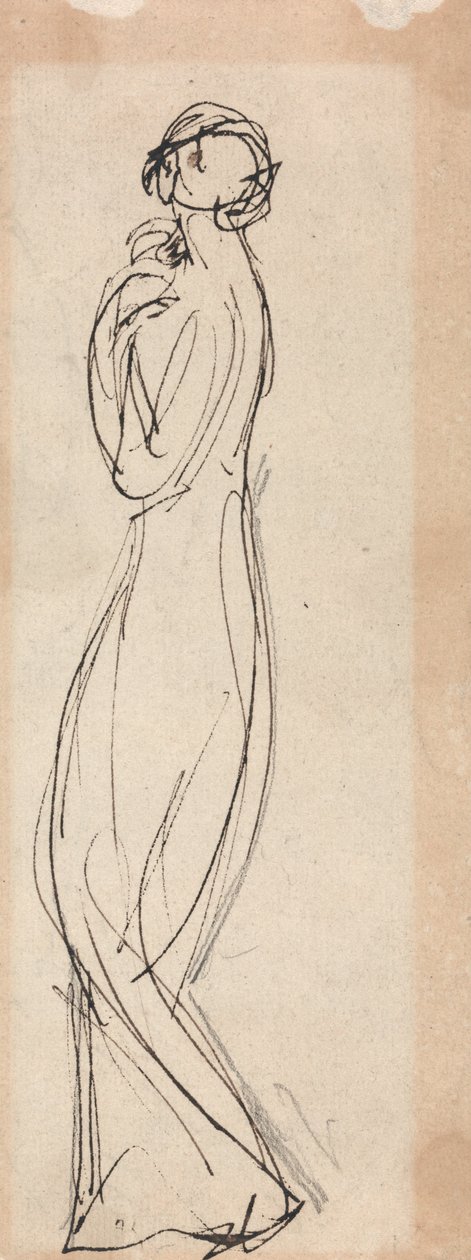Standing Female Figure by George Romney