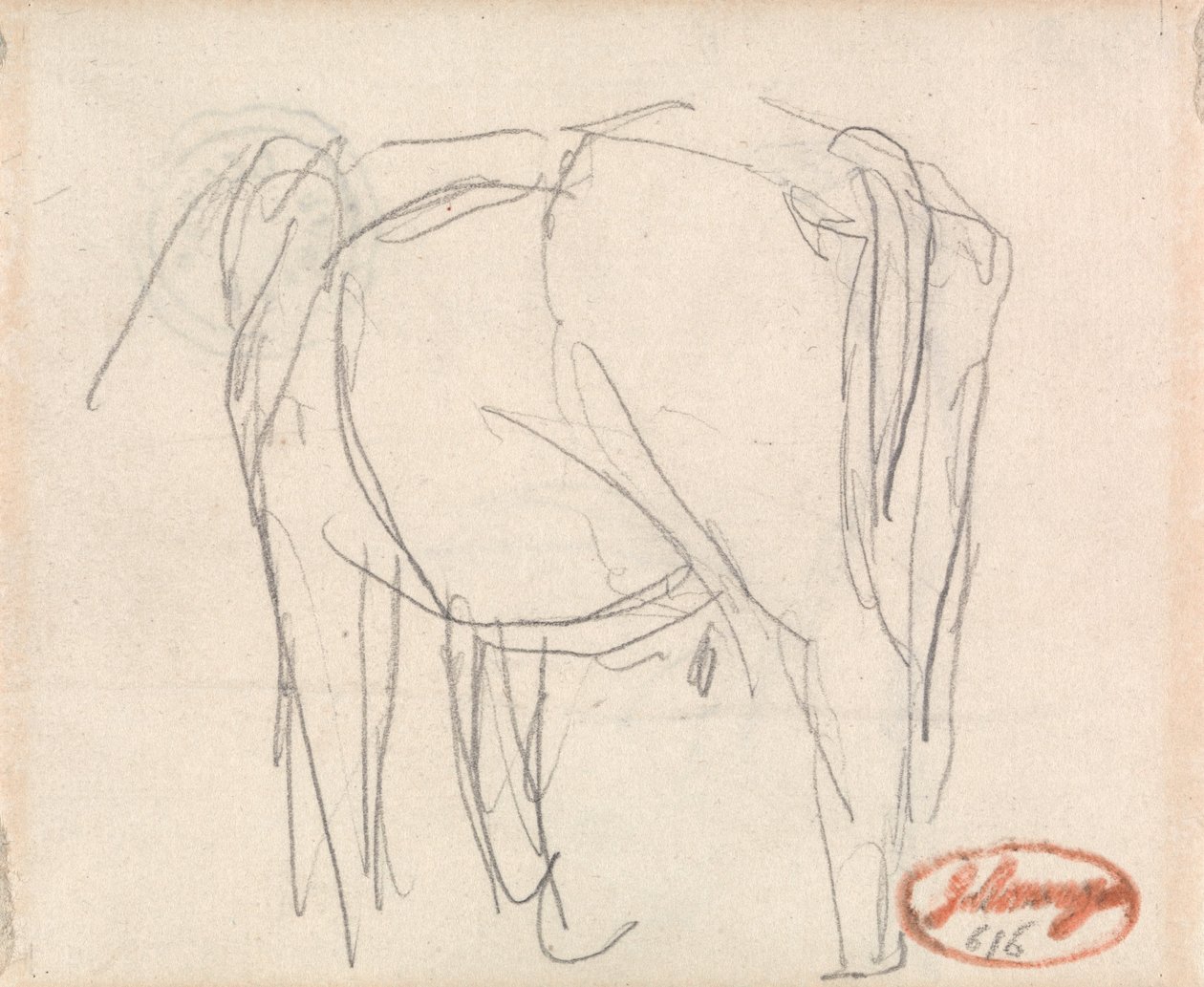 Study of an Animal by George Romney