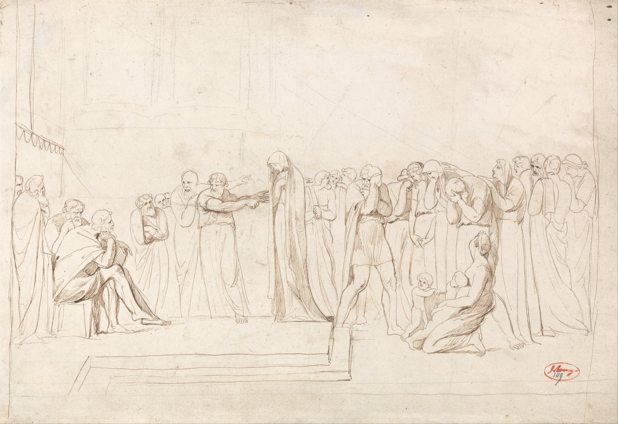The Accusation of Susanna by the Elders by George Romney