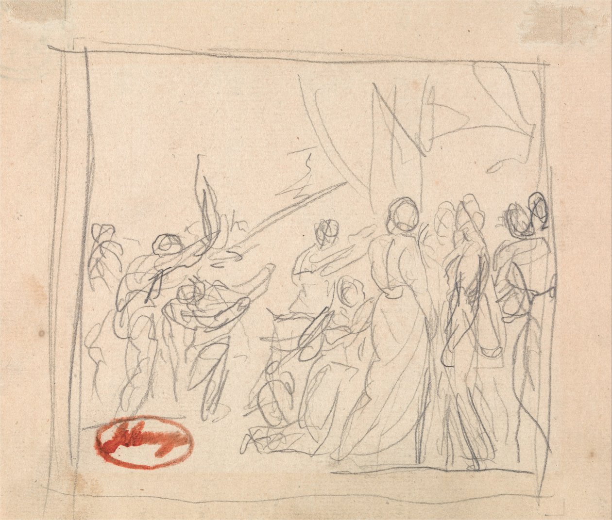 The Croquet Match Gone Awry by George Romney