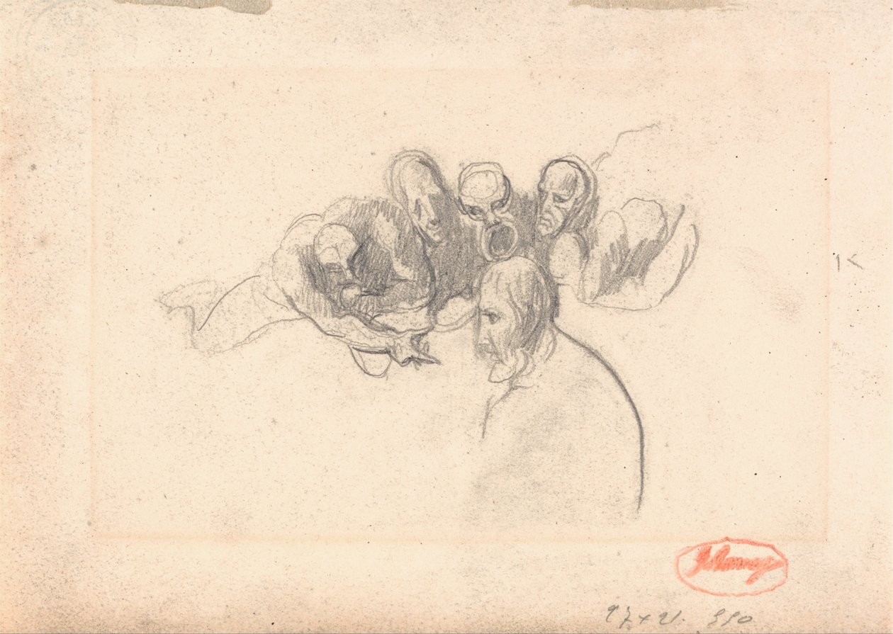 The Temptation of Christ by George Romney