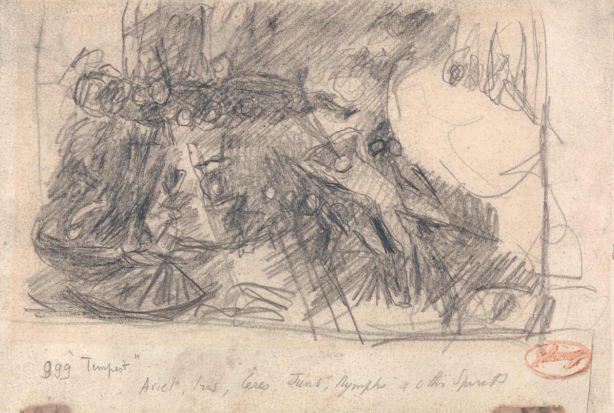 The Temptation of Christ by George Romney