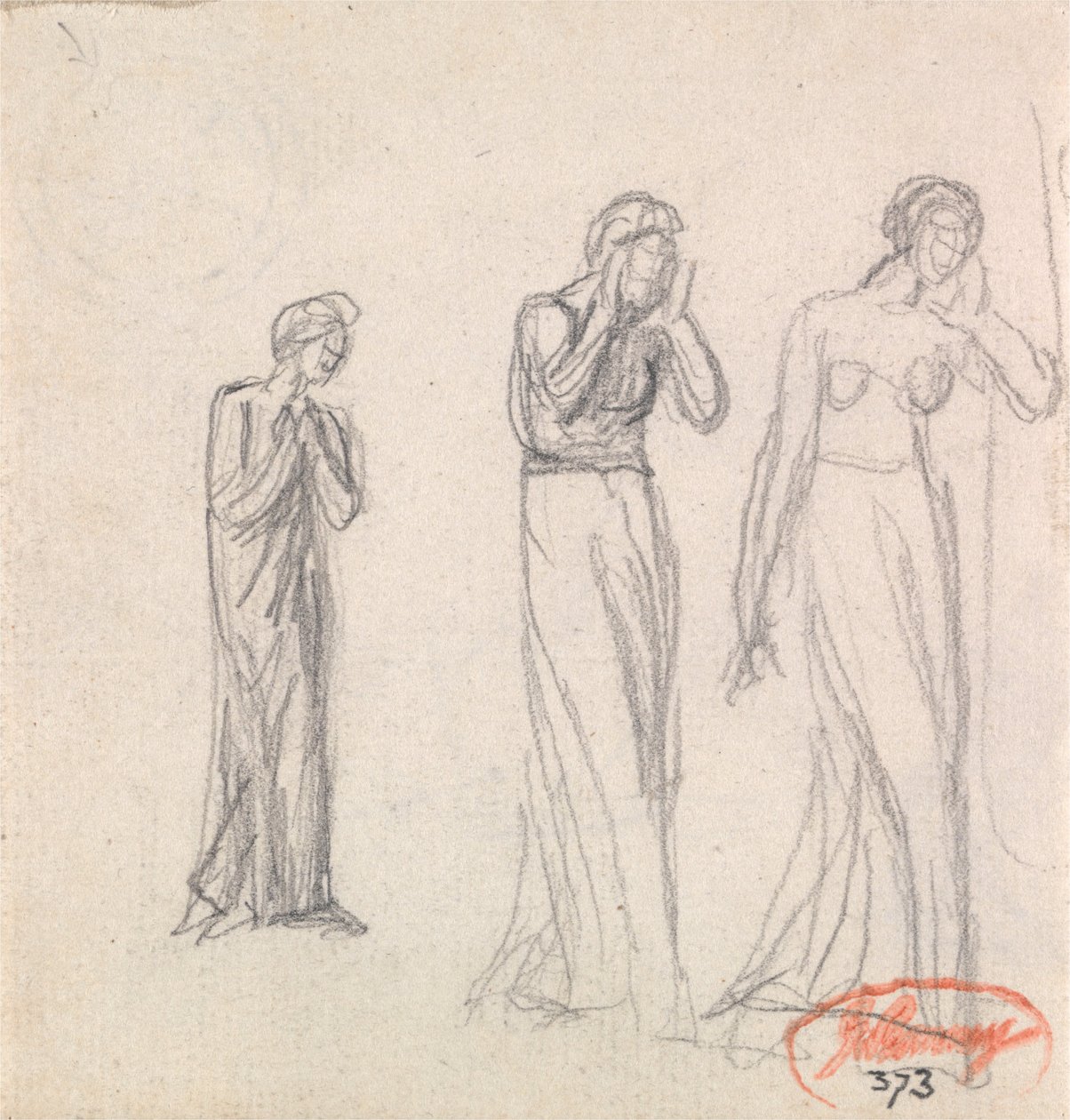 Three Lamenting Women by George Romney