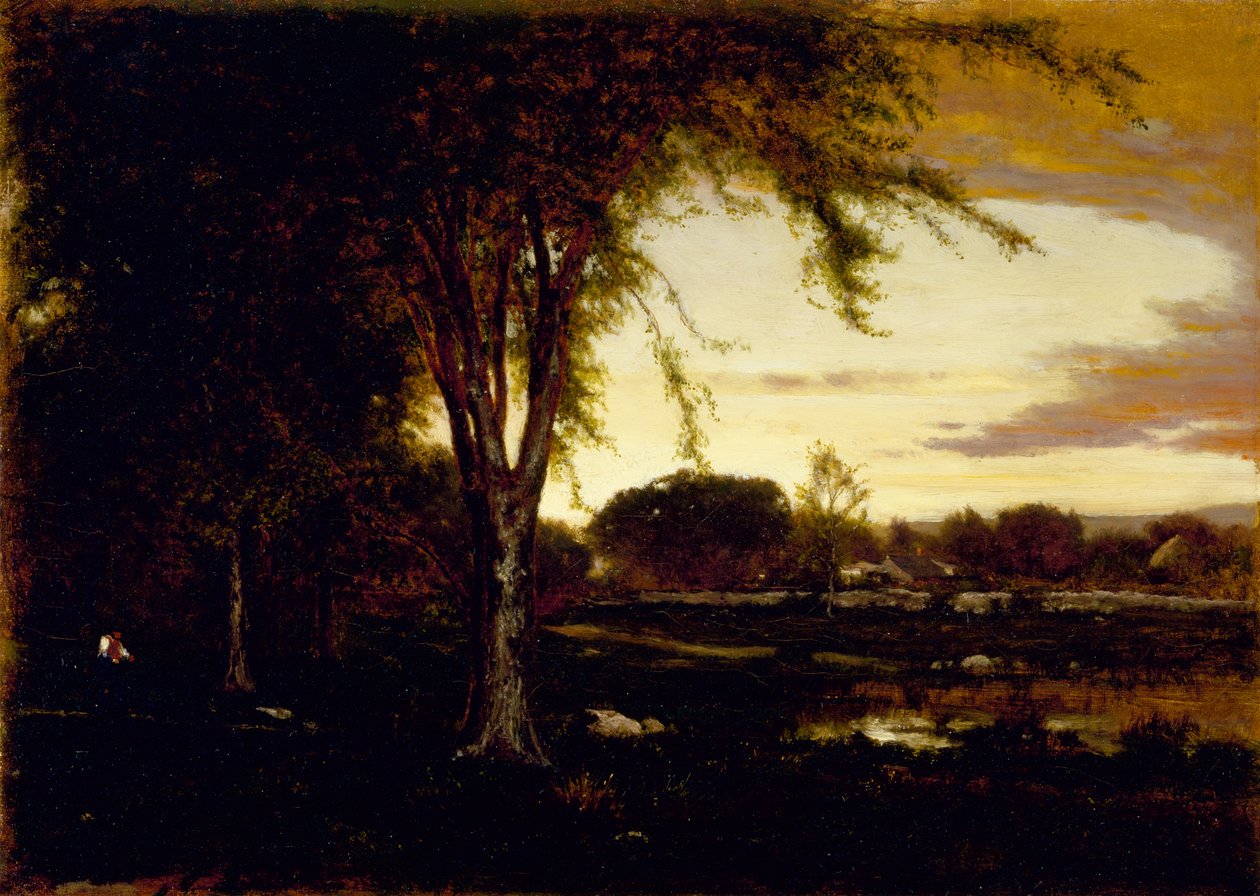 Landscape by George Snr. Inness
