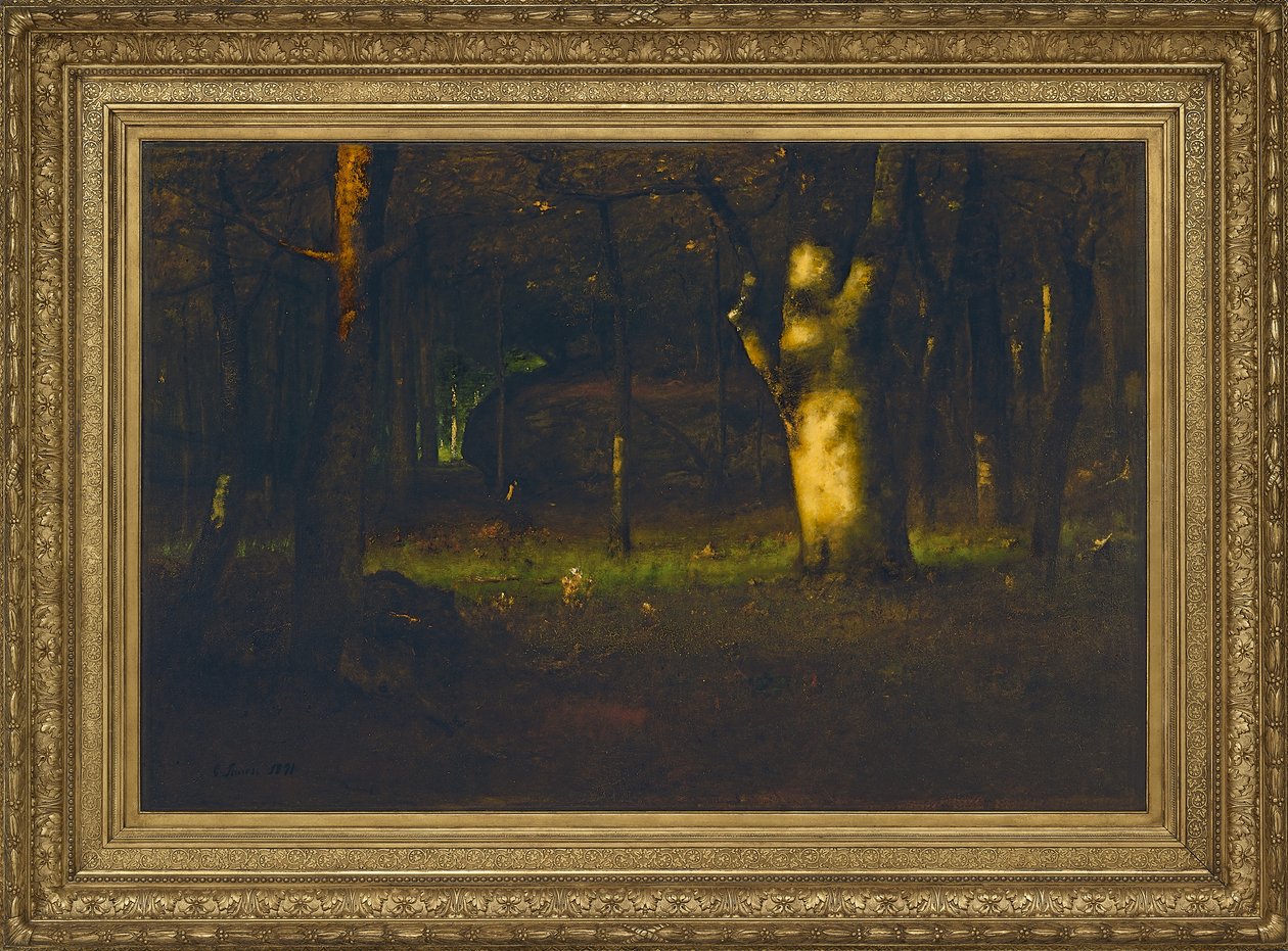 Sunset in the Woods, 1891 by George Inness