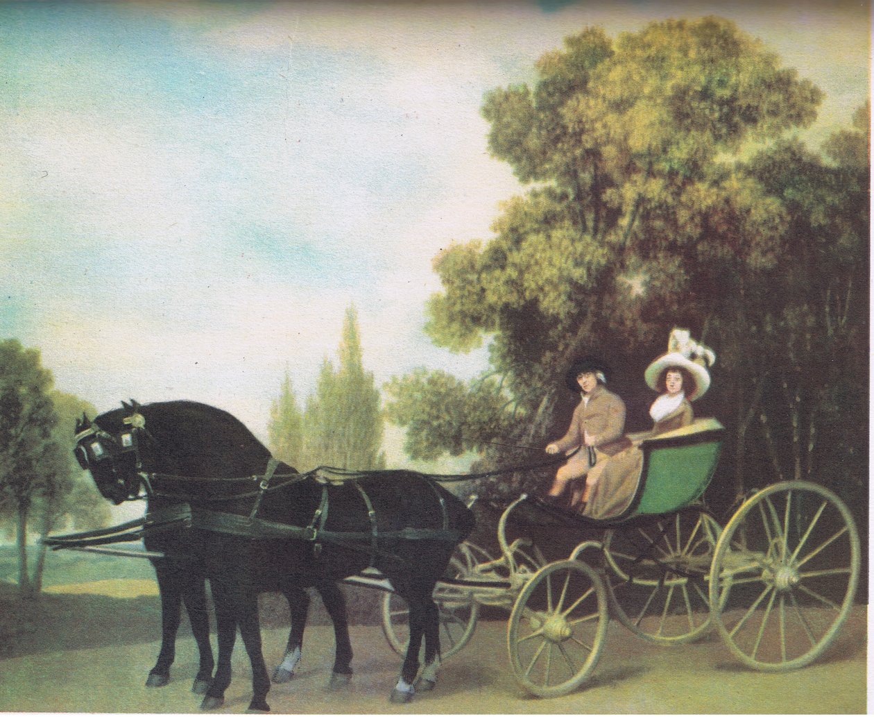 A Country Call by George Stubbs