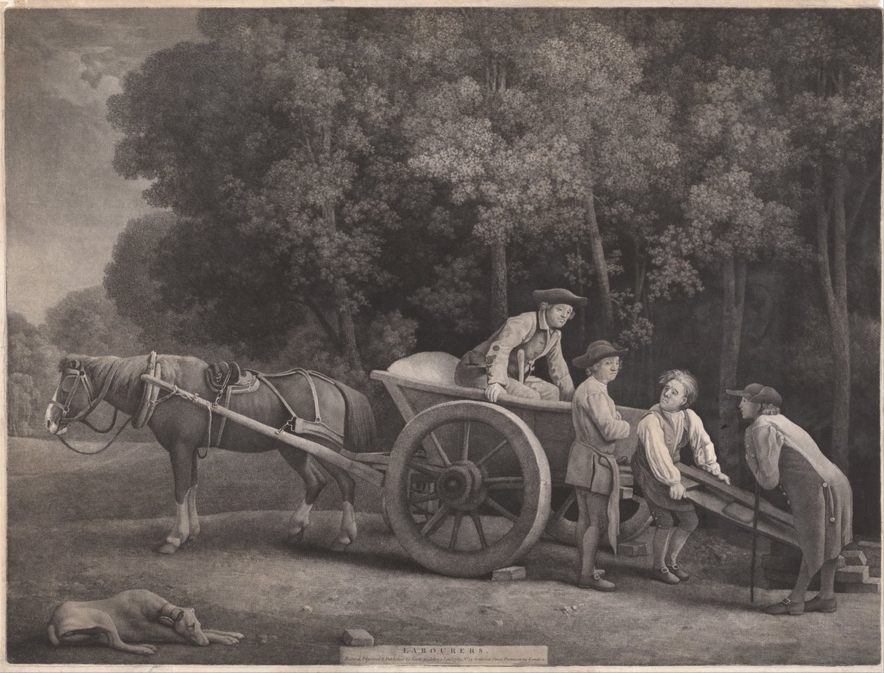 Labourers by George Stubbs