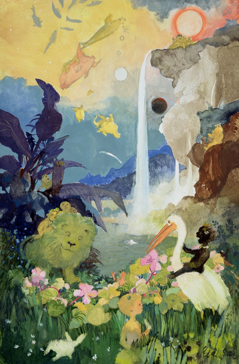 Fantasy Nature Scene by George Adamson
