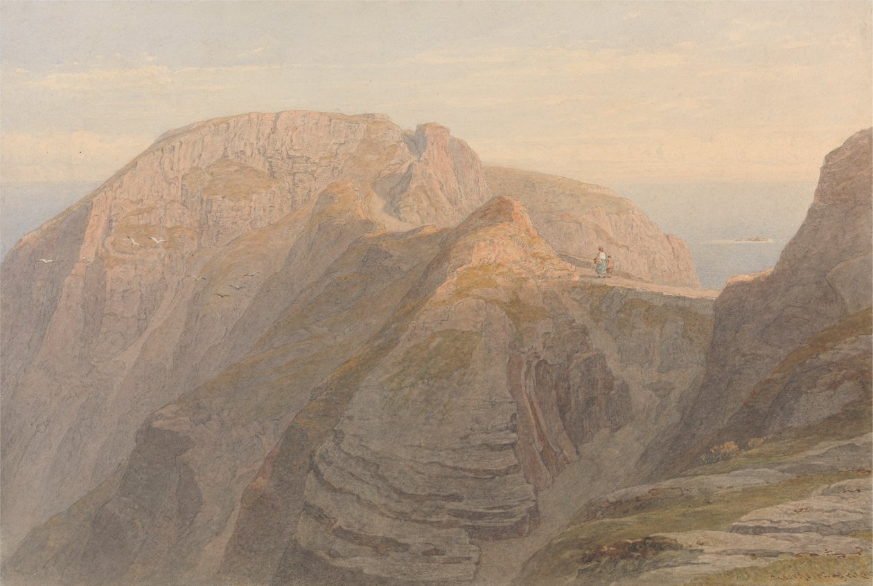 The Coupée, Isle of Sark by George Arthur Fripp
