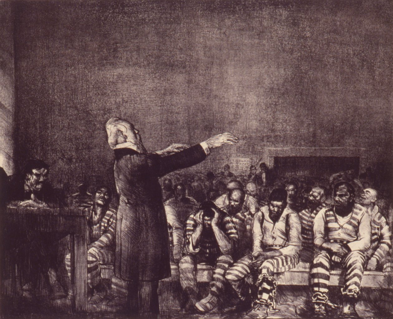 Benediction in Georgia by George Bellows
