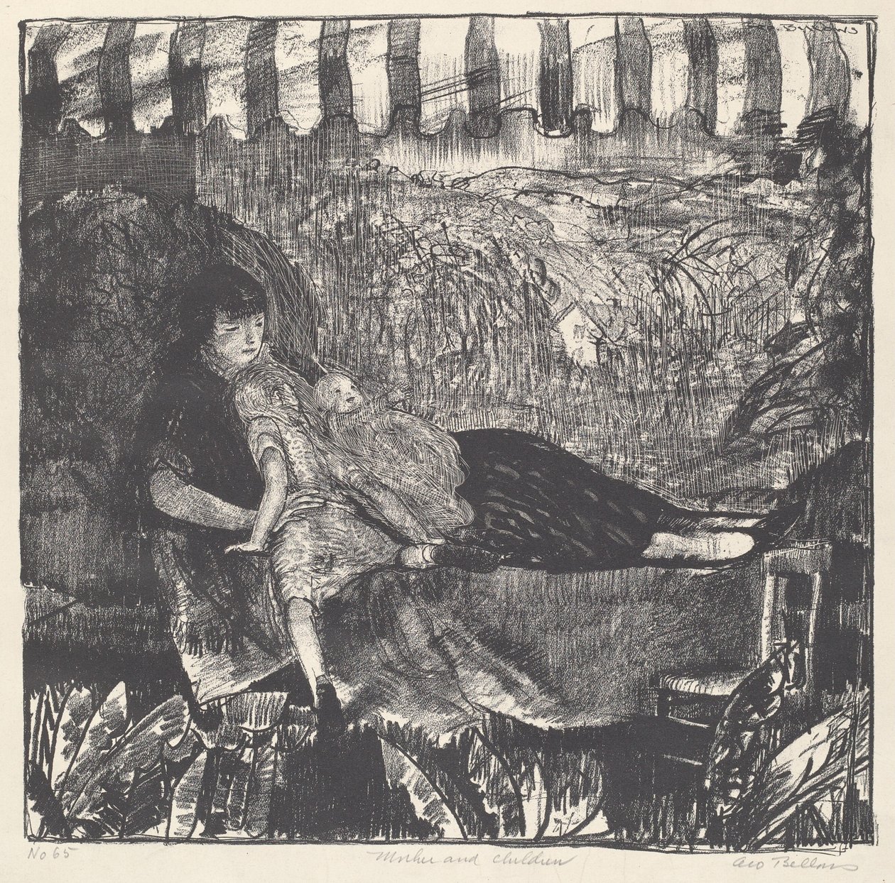 Mother and Children by George Bellows