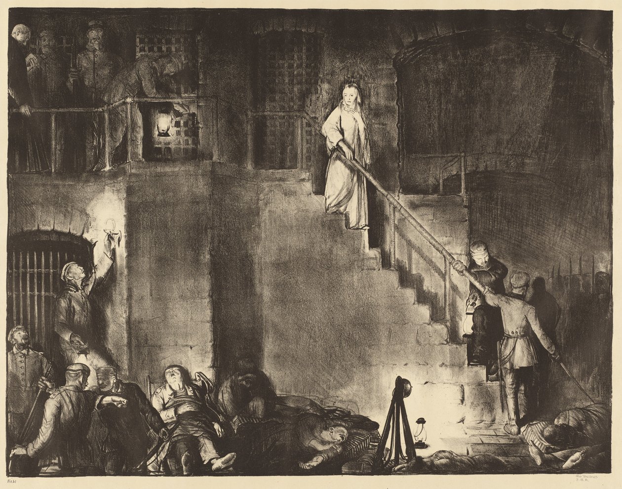 Murder of Edith Cavell by George Bellows