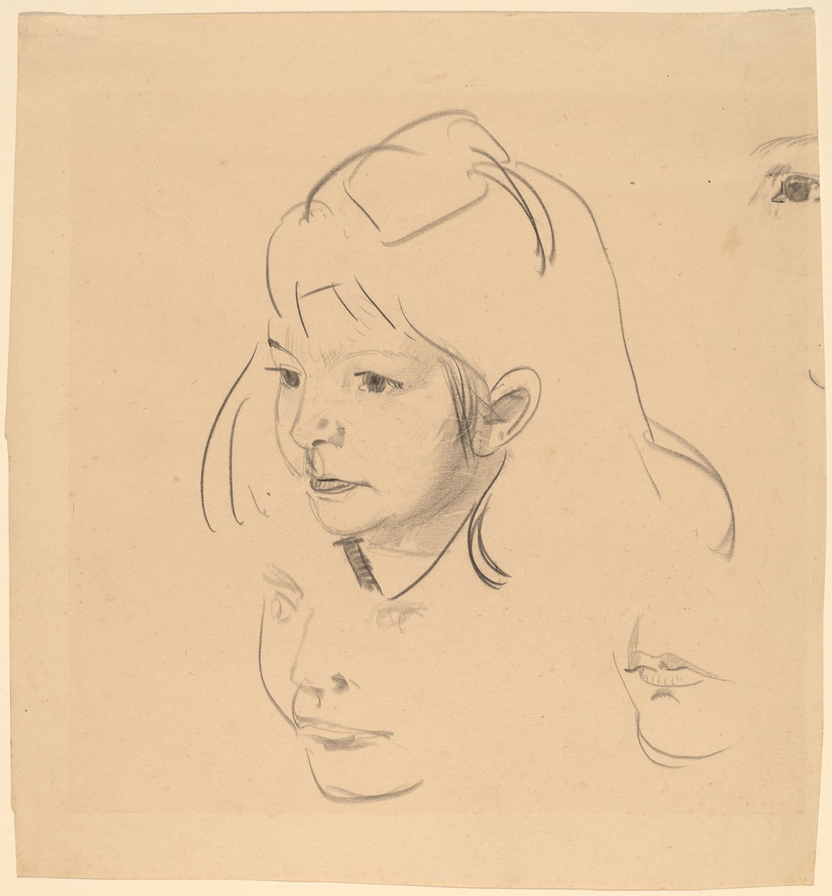 Studies of Jean by George Bellows