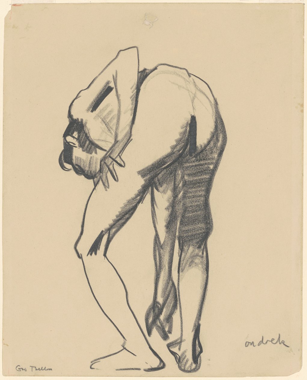 Study for "Riverfront No. 1" by George Bellows