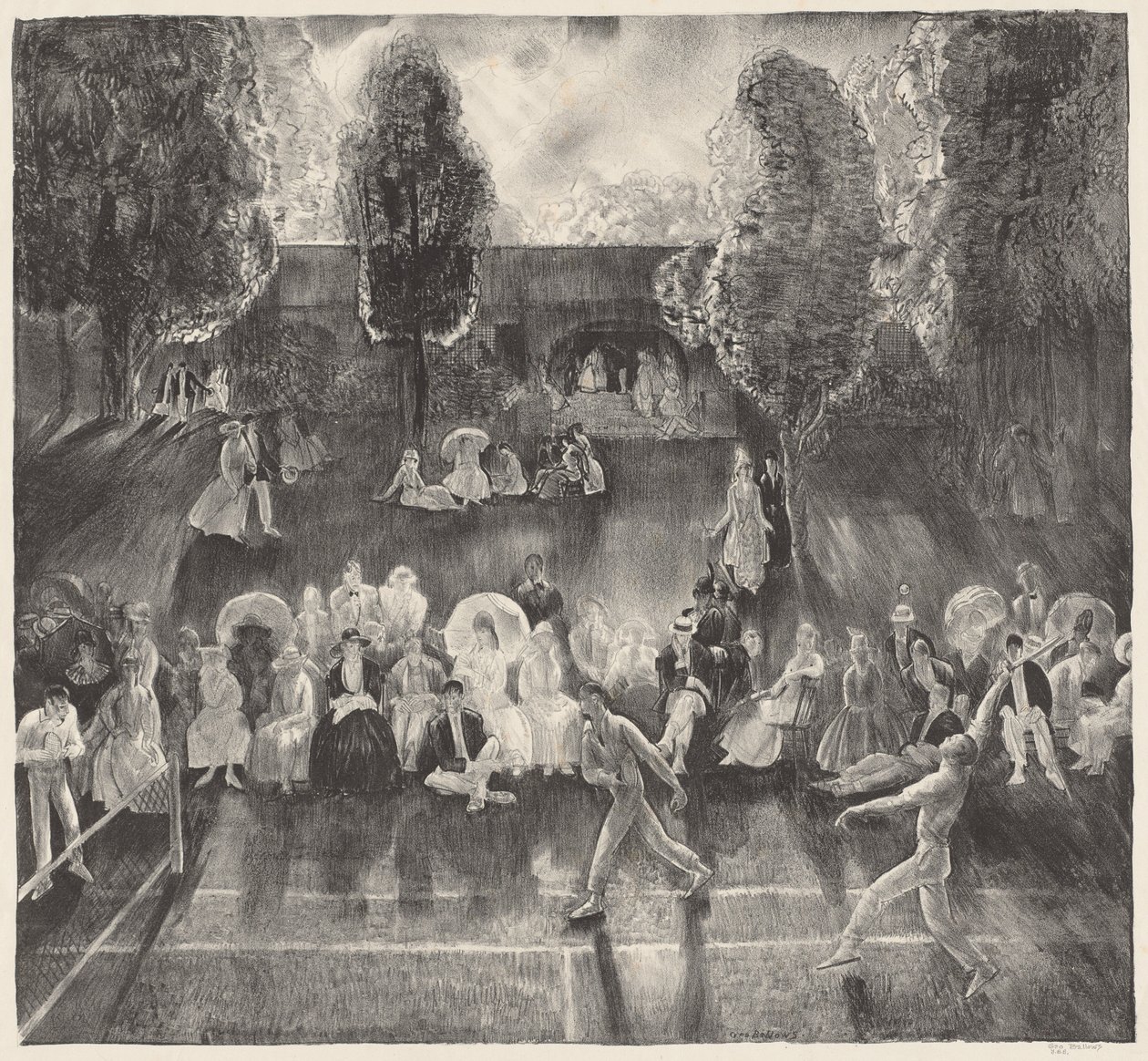 Tennis by George Bellows