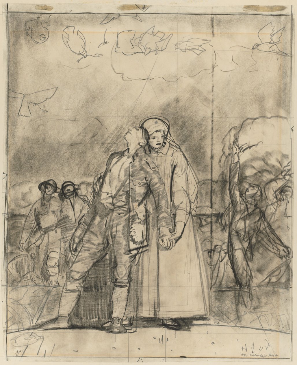 The Eve of Victory by George Bellows