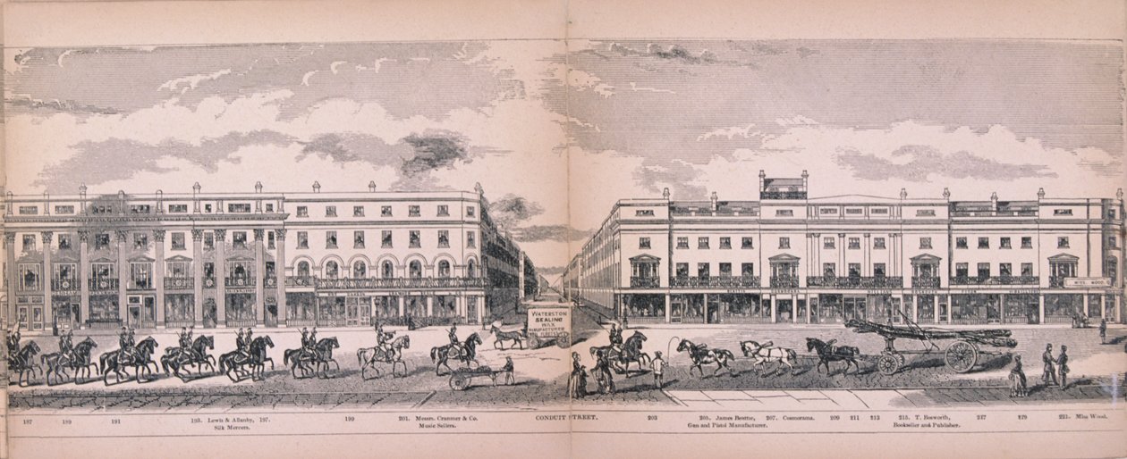 Panorama of London by George C Leighton