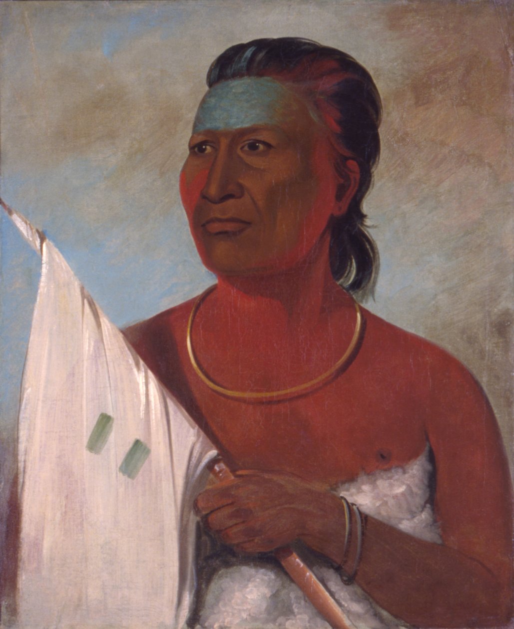 Nah-pope adviser to Black Hawk by George Catlin