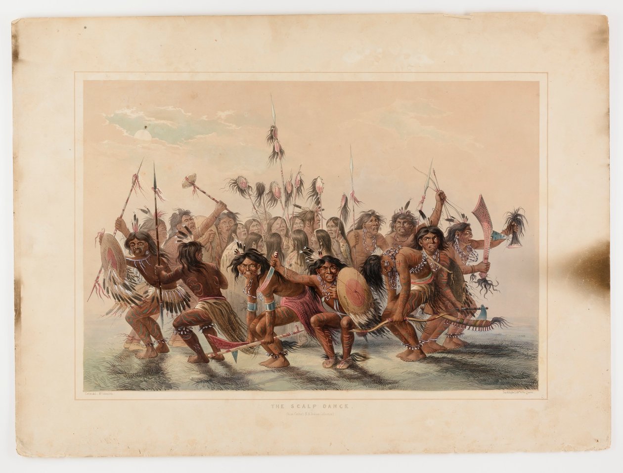 The Scalp Dance by George Catlin
