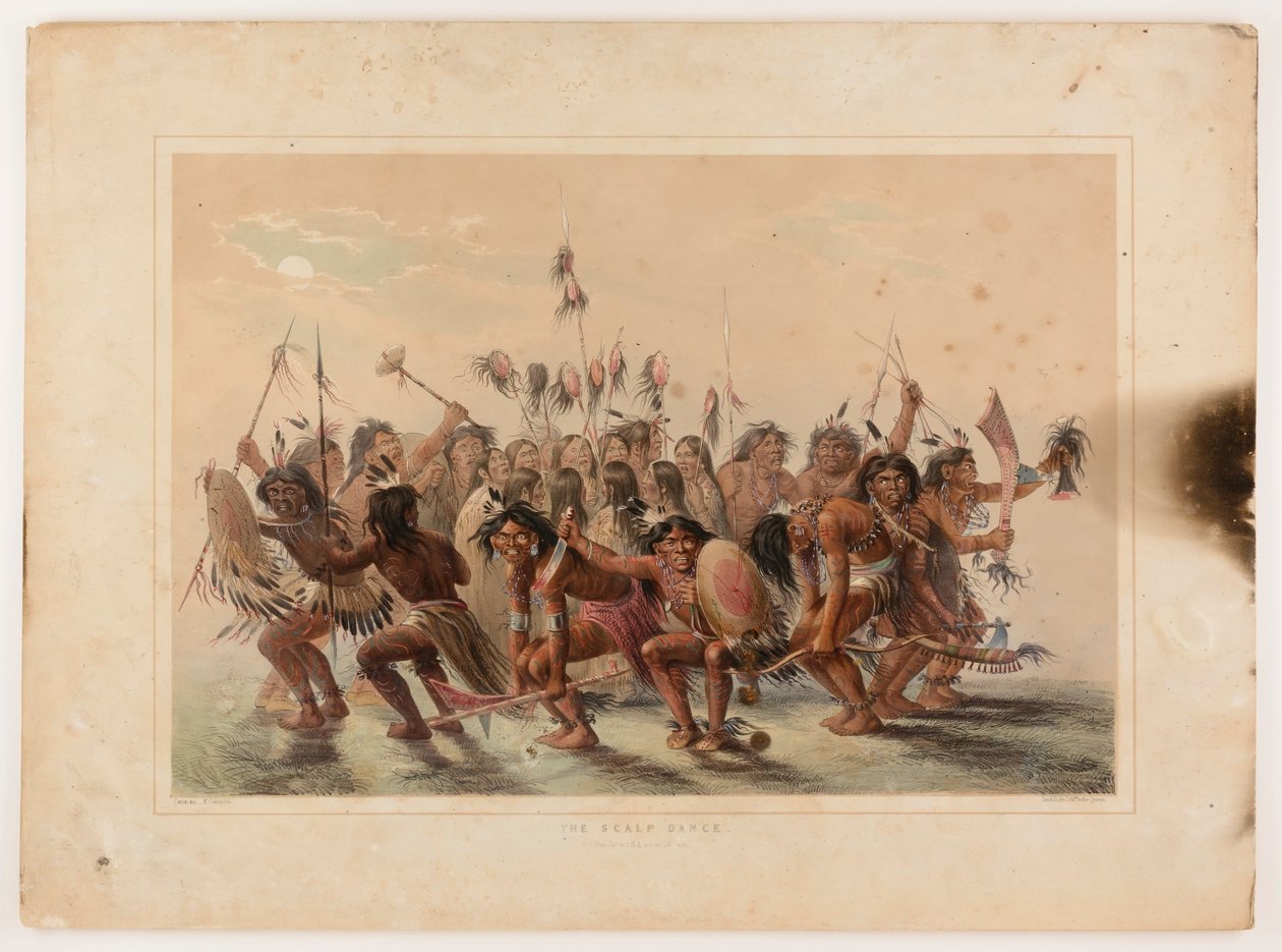 The Scalp Dance by George Catlin