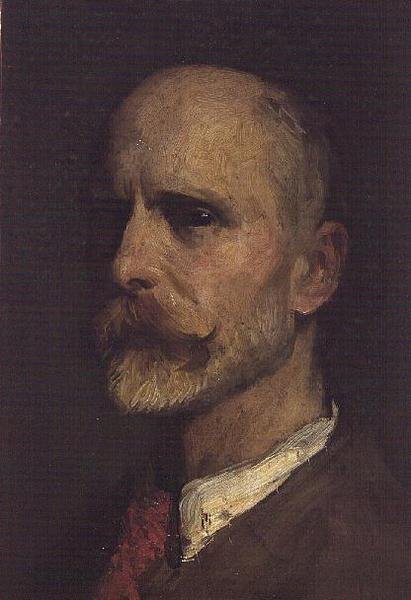 Self portrait by George Clausen